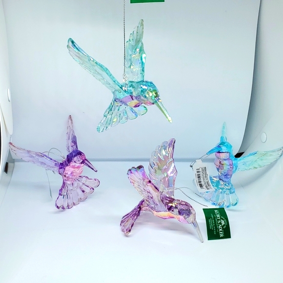 Kurt Adler 4 Hummingbird Ornament - Picture 7 of 9